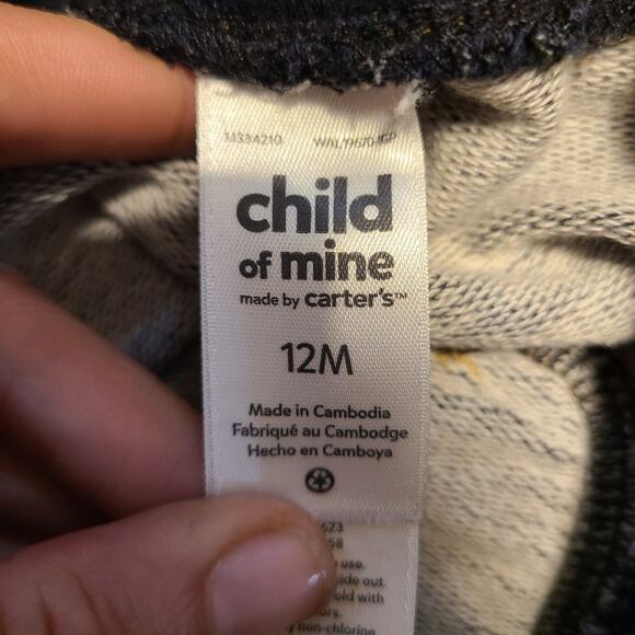 Child of mine by carters 12 months joggers - Picture 3 of 5